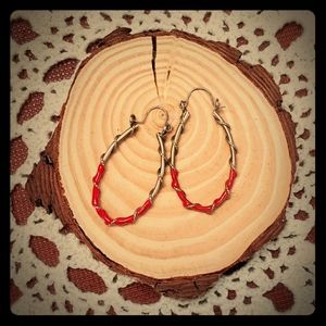 Vintage hoop earrings